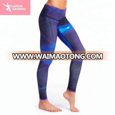 High waist full sublimation leggings For Women